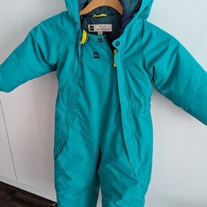 MEC Toaster teal Hooded Snowsuit 24 Months